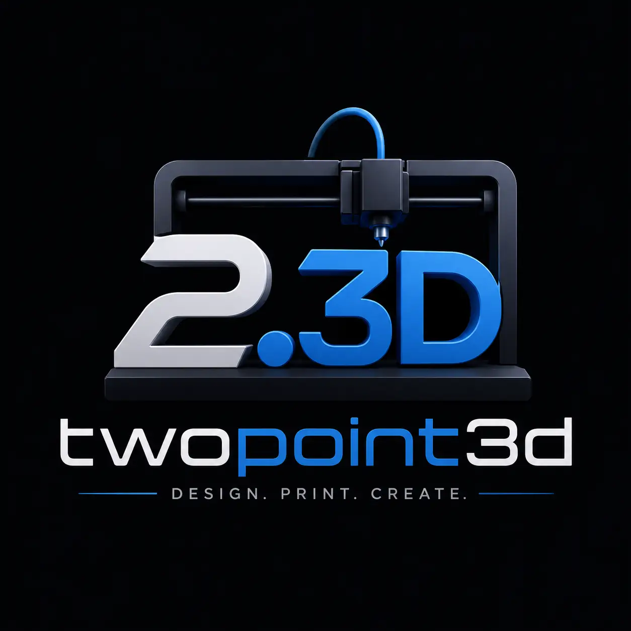 Two Point 3D logo