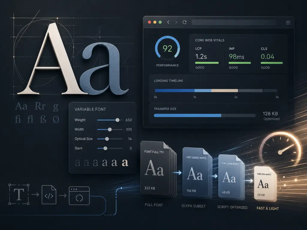 Fonts Are Your Heaviest Decision: How to Choose for Speed and Style
